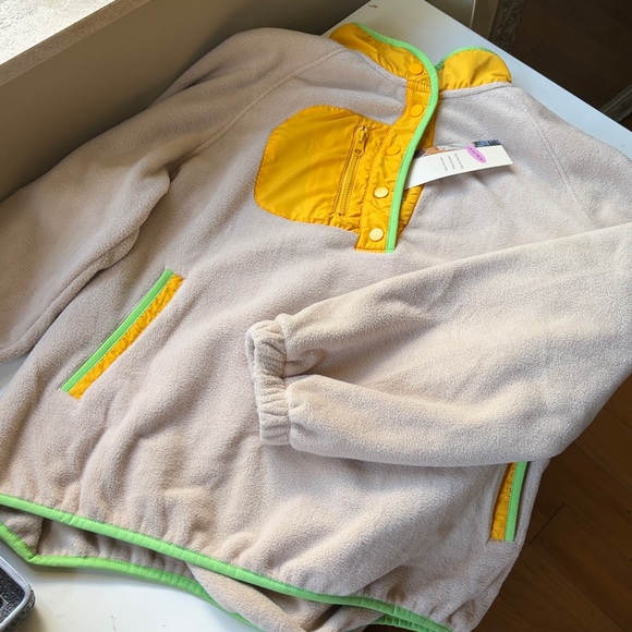 Anthropologie Dokotoo Oversized Fuzzy Fleece sweater Jacket - Picture 7 of 8